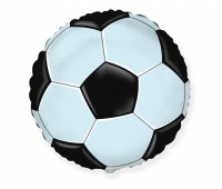 BALON FOLIOWY 18" FX FOOTBALL PIŁKA CZARNA