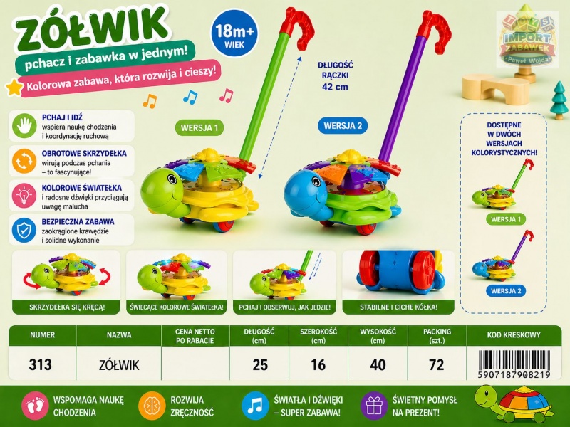Z&Oacute;ŁWIK 313 IMP, Dla najmłodszych, Zabawki