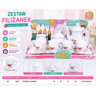 ZESTAW FILIŻANEK 4802 IMP, Zabawki