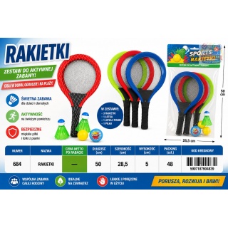 RAKIETKI 684 IMP, Sport i rekreacja, Zabawki