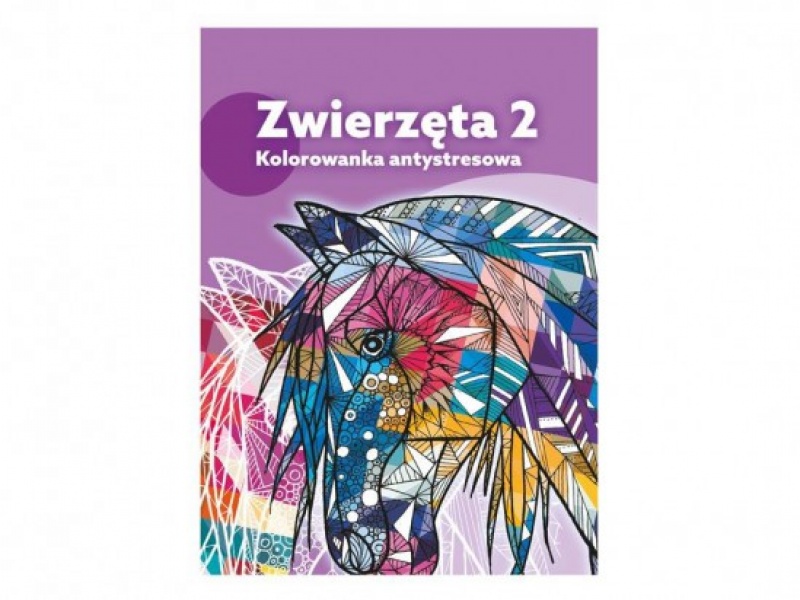 PL Kolorowanka antystresowa Zwierzęta 2 A4 32k., Kolorowanki, Książeczki