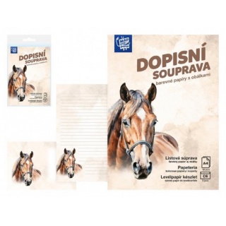 Papeteria LUX 5+10 (Koń), Papiery specjalne, Papier