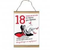 DYPLOM OKOLICZNOŚCIOWY "18" SZ18 SZPILKA