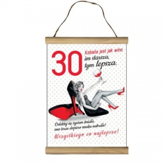 DYPLOM OKOLICZNOŚCIOWY "30" SZ30 SZPILKA, Upominki, Art. dekoracyjne i prezentowe