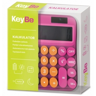 Kalkulator rozm. L KEYBE by ASTRA Neon Line 1, Kalkulatory, Urządzenia biurowe
