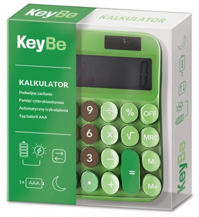 Kalkulator rozm. L KEYBE by ASTRA Pixel One, Kalkulatory, Urządzenia biurowe