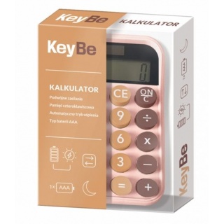 Kalkulator rozm. M KEYBE by ASTRA Choco Line, Kalkulatory, Urządzenia biurowe