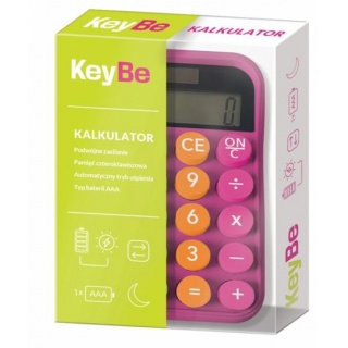 Kalkulator rozm. M KEYBE by ASTRA Neon Line 1, Kalkulatory, Urządzenia biurowe