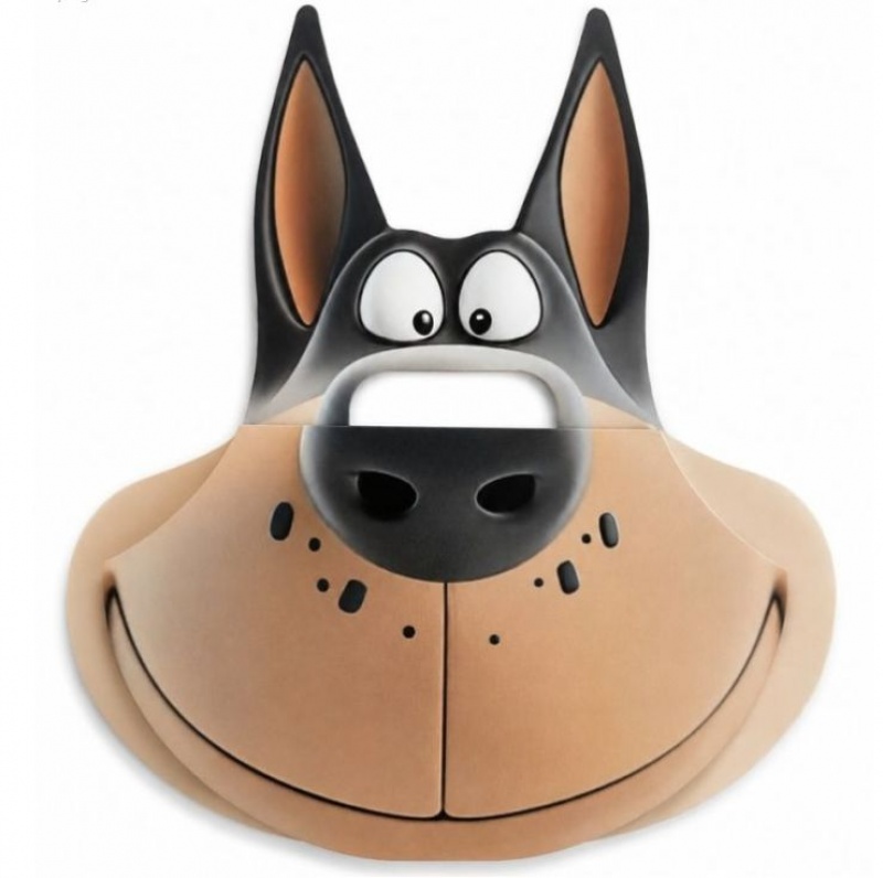 SZKICOWNIK PIES DOBERMAN 28,5x24,5cm.60K., Bloki, Zeszyty i bloki