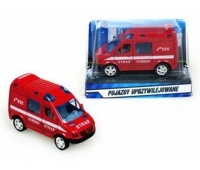 MINI VAN STRAŻ 8CM 93394, Pojazdy, Zabawki