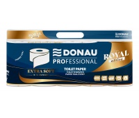 Papier toaletowy celulozowy DONAU PROFESSIONAL, 3-warstwowy, 200 listk&oacute;w, 10szt., biały, Papiery toaletowe i dozowniki, Artykuły higieniczne i dozowniki