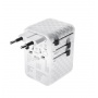Adapter do ładowania TROIKA Worldwide Pull 35, biały, Przedłużacze, listwy, zasilacze, UPSy, Urządzenia i maszyny biurowe