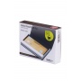 Business card case TROIKA Marble Safe, RFID system, black