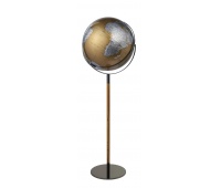 Globe TROIKA Apollo Light Flex, dia. 43 cm, height 1.32 m, touch-operated, silver