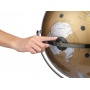 Globus TROIKA Apollo Light Flex, śr. 43 cm, wys. 1,32 m, dotykowy, srebrny, Globusy, Artykuły szkolne