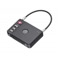 Kł&oacute;dka do bagażu TROIKA Track & Find Lock, czarny, Torby, teczki i plecaki, Akcesoria komputerowe