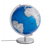 Globe TROIKA Stellar Light, dia. 30 cm, light, blue-silver