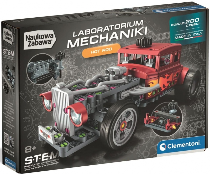 LABORATORIUM MECHANIKI - HOT ROD, Edukacyjne, Zabawki