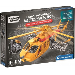 LABORATORIUM MECHANIKI - HELIKOPTER RATOWNICZY, Edukacyjne, Zabawki