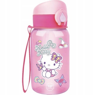 BIDON HUGO 500ml.LIGHT PINK PINK 1 HELLO KITTY, Bidony, Bidony i śniadani&oacute;wki