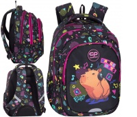 CP PLECAK SZKOLNY JERRY CAPYBARA MUSIC, Plecaki, Tekstylia