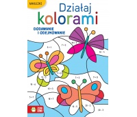 Działaj kolorami. Dodawanie i odejmowanie, Kolorowanki, Książeczki