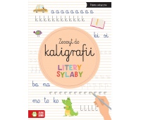 Zeszyt do kaligrafii. Litery, sylaby