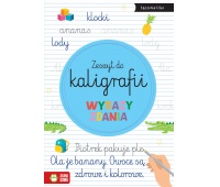 Zeszyt do kaligrafii. Wyrazy, zdania