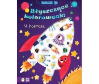Błyszczące kolorowanki. W kosmosie, Kolorowanki, Książeczki