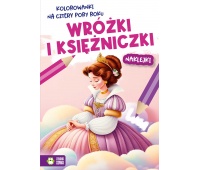 Kolorowanki na cztery pory roku Wr&oacute;żki i księżnicz