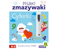 Pisaki zmazywaki. Cyferki
