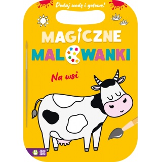 Magiczne malowanki. Na wsi, Kolorowanki, Książeczki
