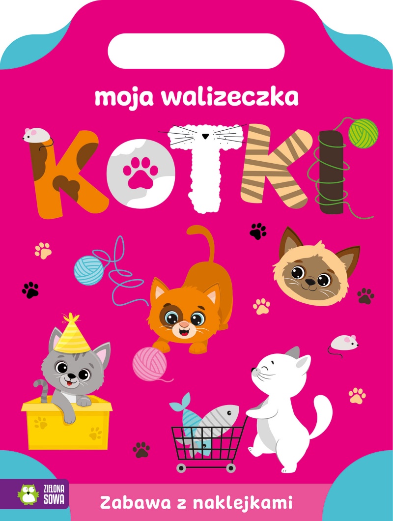 Moja walizeczka. Kotki, Kolorowanki, Książeczki