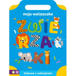 Moja walizeczka. Zwierzaki, Kolorowanki, Książeczki