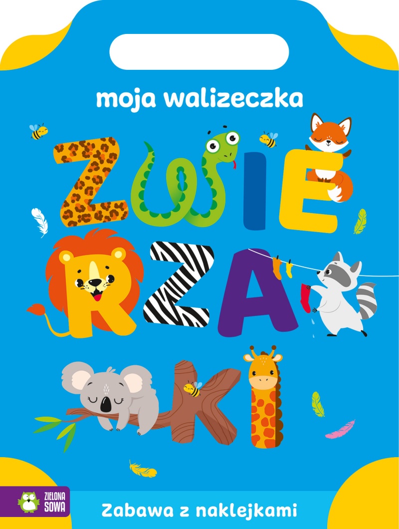 Moja walizeczka. Zwierzaki, Kolorowanki, Książeczki