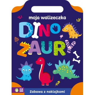 Moja walizeczka. Dinozaury, Kolorowanki, Książeczki