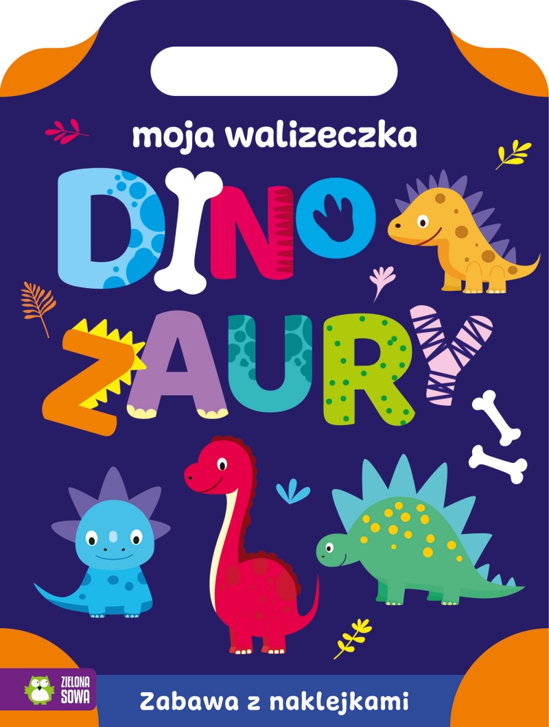 Moja walizeczka. Dinozaury, Kolorowanki, Książeczki