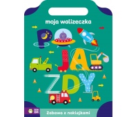 Moja walizeczka. Pojazdy, Kolorowanki, Książeczki