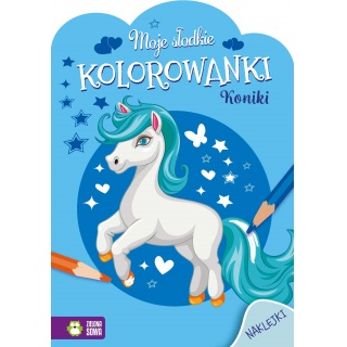 Moje słodkie kolorowanki. Koniki NW, Kolorowanki, Książeczki
