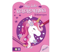 Moje słodkie kolorowanki. Jednorożce NW