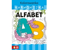 Kolorowanka harmonijka. Alfabet, Edukacyjne, Książeczki