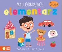 Mali odkrywcy. Elementarz 3-latka, Edukacyjne, Książeczki