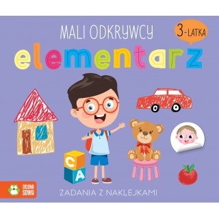 Mali odkrywcy. Elementarz 3-latka, Edukacyjne, Książeczki
