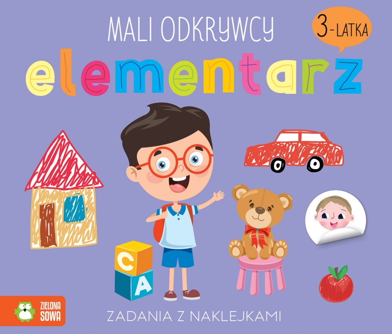Mali odkrywcy. Elementarz 3-latka, Edukacyjne, Książeczki