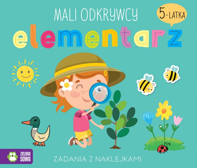 Mali odkrywcy. Elementarz 5-latka, Edukacyjne, Książeczki