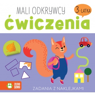 Mali odkrywcy. Ćwiczenia 3-latka, Edukacyjne, Książeczki