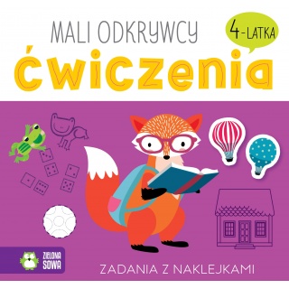 Mali odkrywcy. Ćwiczenia 4-latka, Edukacyjne, Książeczki