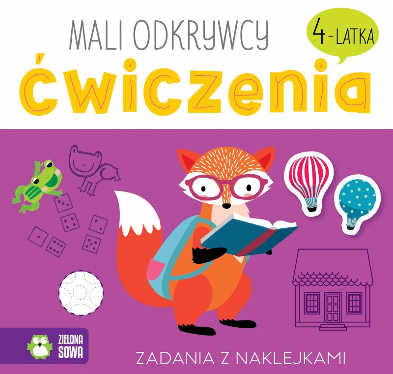 Mali odkrywcy. Ćwiczenia 4-latka, Edukacyjne, Książeczki