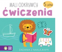 Mali odkrywcy. Ćwiczenia 5-latka, Edukacyjne, Książeczki