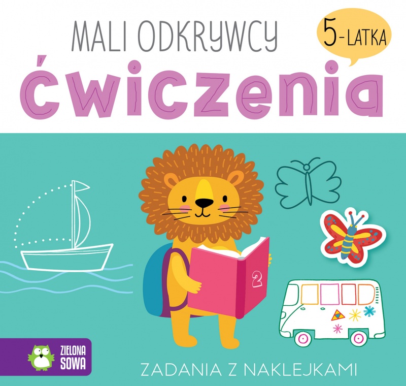Mali odkrywcy. Ćwiczenia 5-latka, Edukacyjne, Książeczki